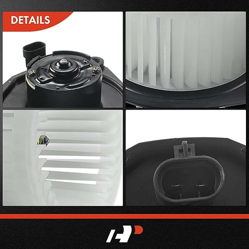 Miniatura 8 de A-Premium Conjunto de motor de ventilador de calentador HVAC compatible con vehículos Oldsmobile - Cutlass 1997 1998 1999, V6 3.1L - Parte