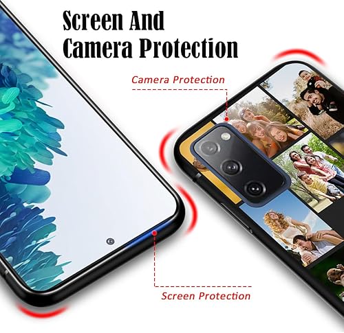 Miniatura 6 de Personalizar Fotos Funda para Samsung Galaxy S20 FE 5G con múltiples imágenes Collage Letter - Personalizado S 20 fe 0.18 oz SmartCelularTeléfono