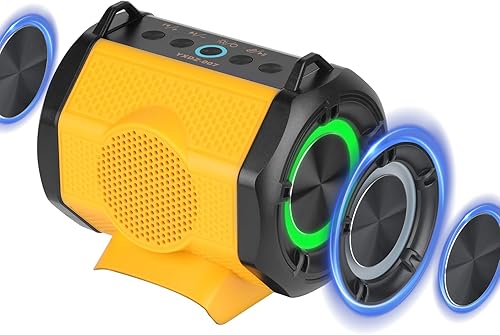 JYJZPB Altavoz inalámbrico inalámbrico compatible con batería Makita de 18 V, altavoz de dientes azules apto para batería Makita de 18 voltios, disponible en Yaxa Costa Rica