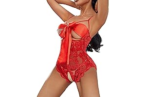 Enchanting Bowtie Lingerie: Feminine Allure in a Floral Fantasy