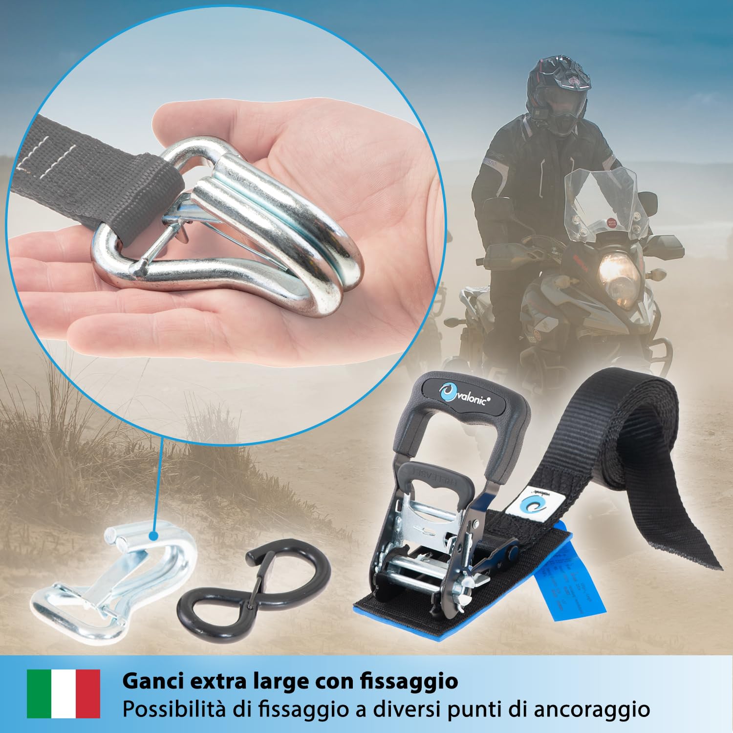 Petex 43193019 Cinghia Di Fissaggio Doppia Capacità Di Carico In - Foto 4