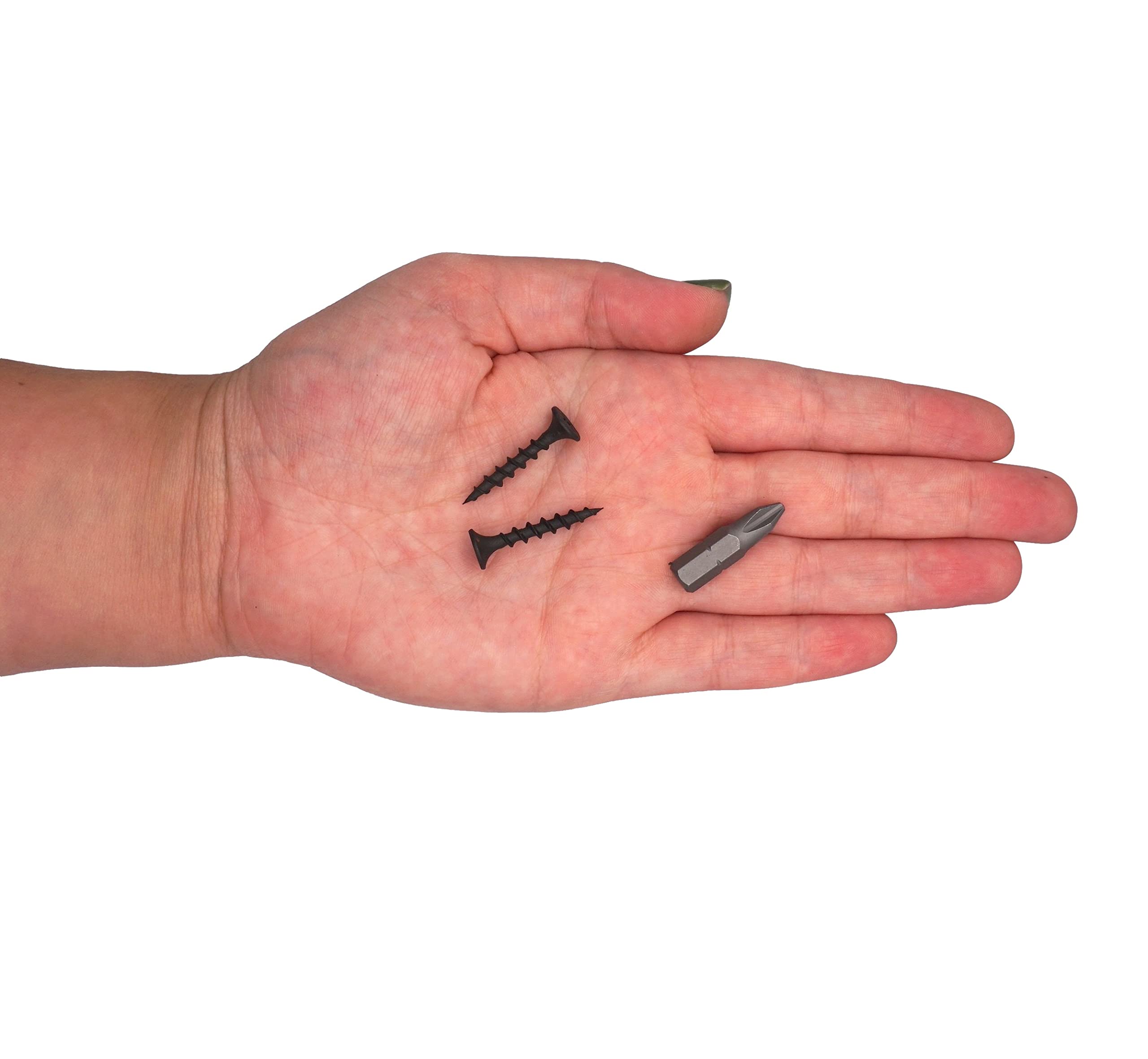 Gipsplaatschroeven – 700 Stuks, 3,5x19 Mm, Zwart Fosfaat, Phillips Verzonken Kop – Met Bitje
