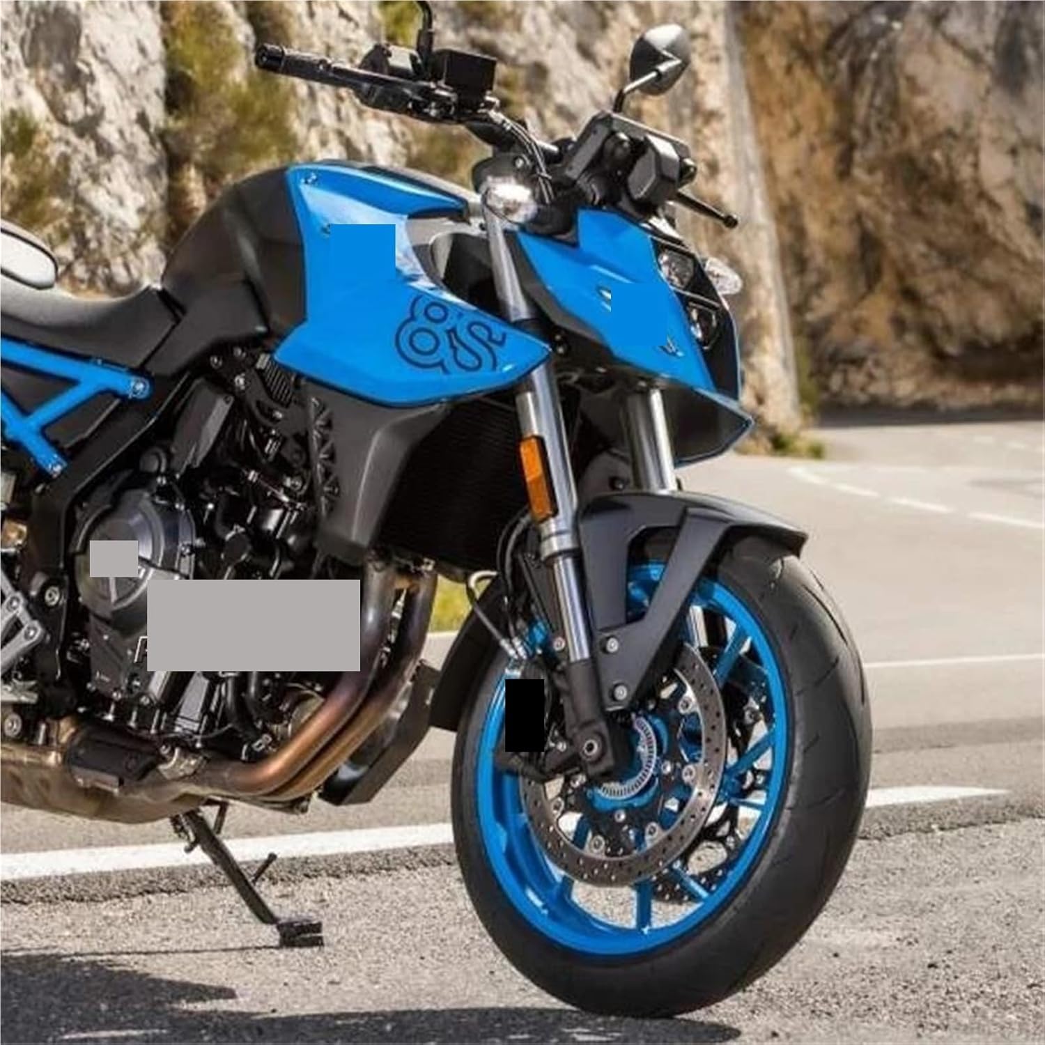 フェンダーマッドガード オートバイアクセサリーフロントマッドガードバイクフェンダー延長エンジン防衛泥ガード のために Ducati フロント  フェンダー オートバイアクセサリーフロントマッドガードフェンダー延長エンジン防衛泥ガード のために スズキ のために GS ... オートバイのマッドガード オートバイアクセサリーフロントマッドガードフェンダー延長エンジン防衛泥ガード のために スズキ のために