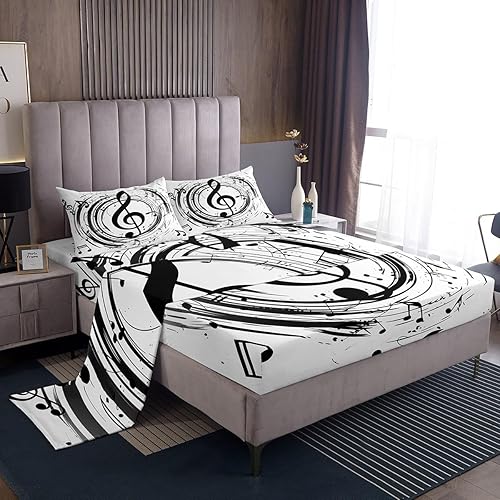 Miniatura 9 de jejeloiu Cow Skull Bed Sheets Set Twin Size Kids Longhorn Skull 3 Pieces Sheet with 16 Inch Deep Pockets for Boys Girls Teens Western Desert Bedding