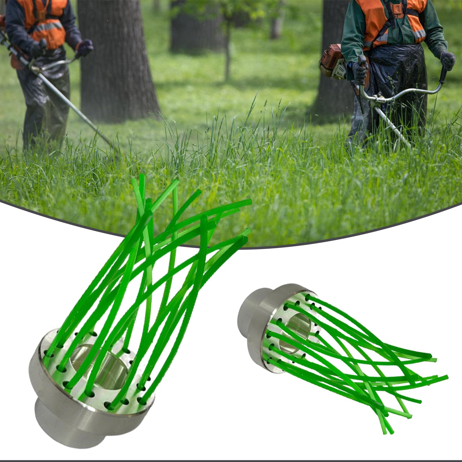 Unkrautbürste Für Freischneider Mit 32 Nylonfäden - Schonende Unkrautentfernung Für Pflaster & Garten