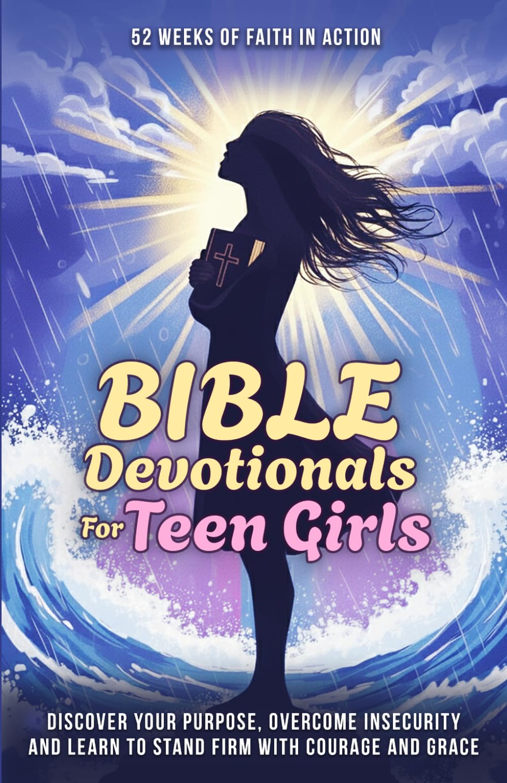 Bible Devotionals for Teen Girls: Discover Your Purpose, Overcome Insecurity, and Learn to Stand Firm with Courage and Grace