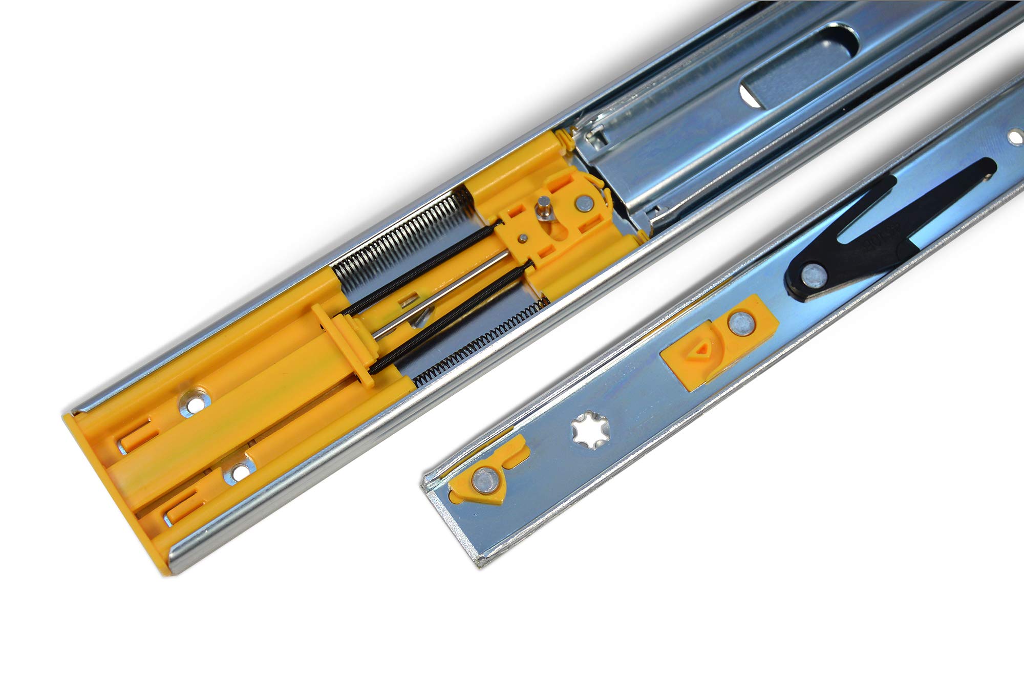 Ladegeleider Push Open/softclose 50cm 2stuks