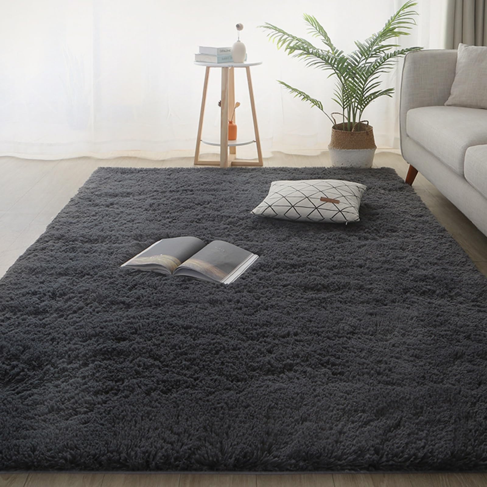 Tapis salon moderne antidérapant et confortable pour chambre