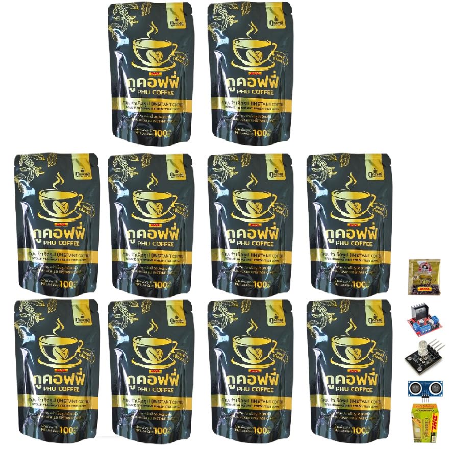 Fragrant Vegan Snack 100 Grams Phucoffee Granulated Instant Arabica Coffee Intense Roasted Snack Delicious Mellow Intense Set 10 By Beautygoodshop [Get Free For You Beauty Gifts] image 5