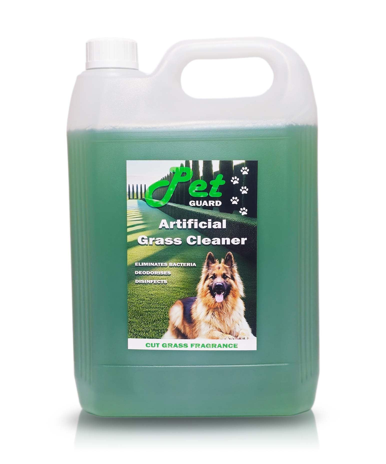Artificial Grass Cleaner 5L Dog Safe Pet Eliminates Bacteria Deodorises Disinfects - Puppy Urine Cleaner & Odour Remover - Astro Turf Cleaner Dog Urine and Poop - Pet Friendly