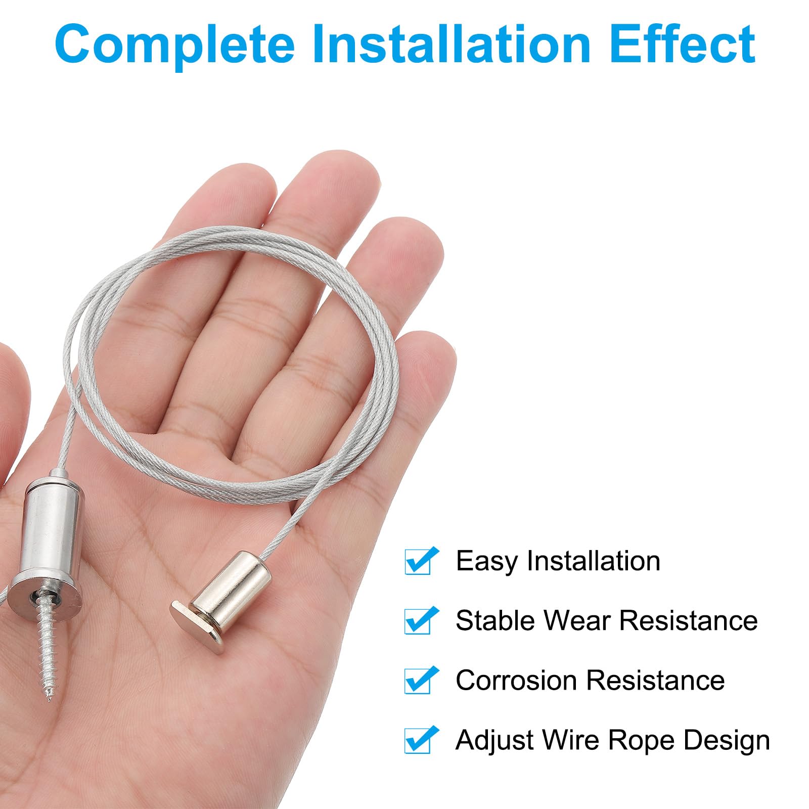 PATIKIL Ceiling Hanging Wire Cable Kit - Image 3