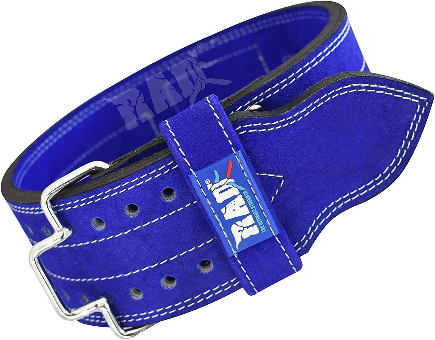 RAD Weight Lifting Leather Belt Powerlifting and Weightlifting Workout for Men & Women, Gym Back Support. Release Buckle