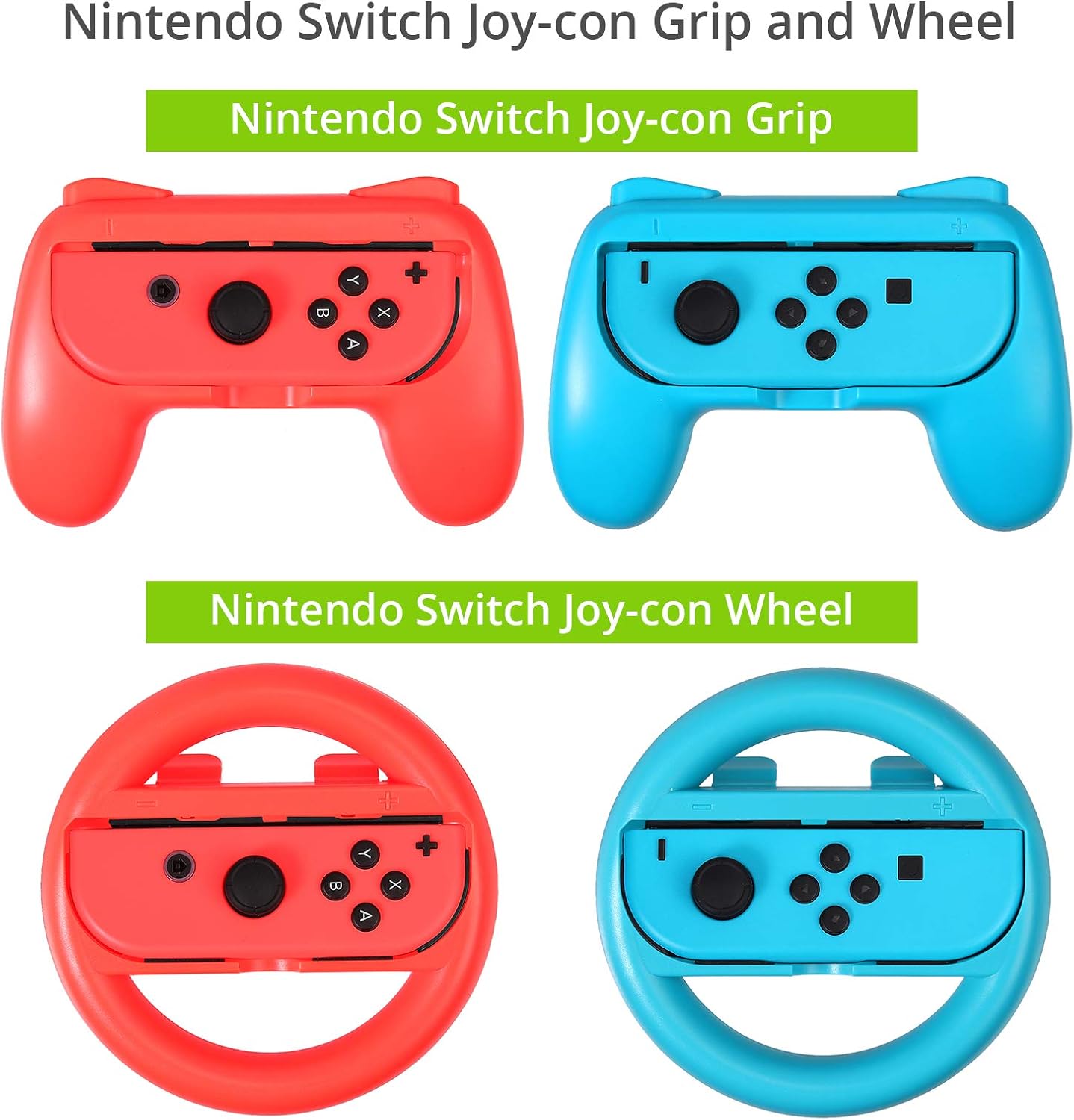 Rеvіеw Prоduсt Accessories Bundle for Nintendo Switch, LiNKFOR 18 in 1 Accessories Kit with Carrying Case, Joycon Grip, Steering Wheel, Switch Controller, Charge Dock Silicone Case & Card Case Screen Protector Bіg Sаlе Accessories Bundle for Nintendo Switch, LiNKFOR 18 in 1 Accessories Kit with Carrying Case, Joycon Grip, Steering Wheel, Switch Controller, Charge Dock Silicone Case & Card Case Screen Protector