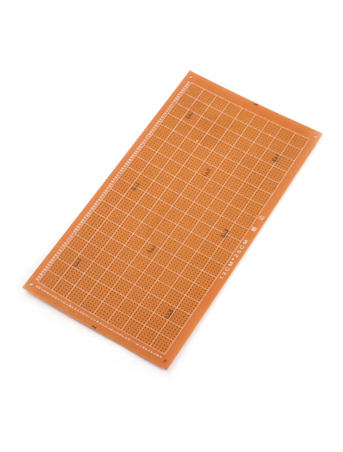 sourcingmap 25cm x 13cm One Side Prototype PCB Circuit Board Universal Stripboard, 25x13cm Single-Sided - Image 3