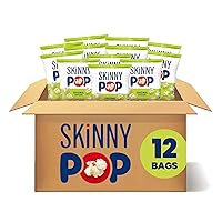 Vista 1 de Palomitas de maíz SkinnyPop, sin gluten, sin OMG, aperitivo saludable
