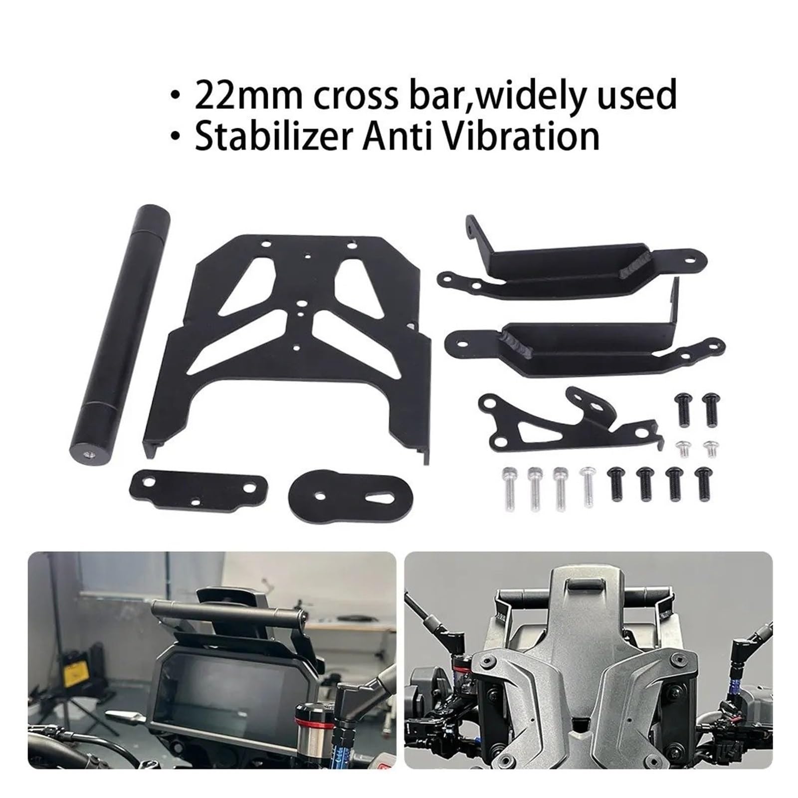 Supporto per Bicicletta Per Tracer 9 GT+ 9GT Plus 2023-2024 Supporto Per Barra Di Estensione Per Cellulare GPS Per Navigazione 9GT+