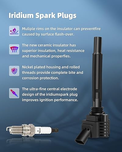 Vista 89 de ECCPP Bobinas de encendido portátiles de repuesto para automóvil compatibles con Infiniti I30/para Nissan Maxima 3.0L V6 2000-2001 Reemplazo