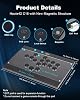 Haute42 Arcade Stick for Leverless Controller: Arcade Stick without Lever