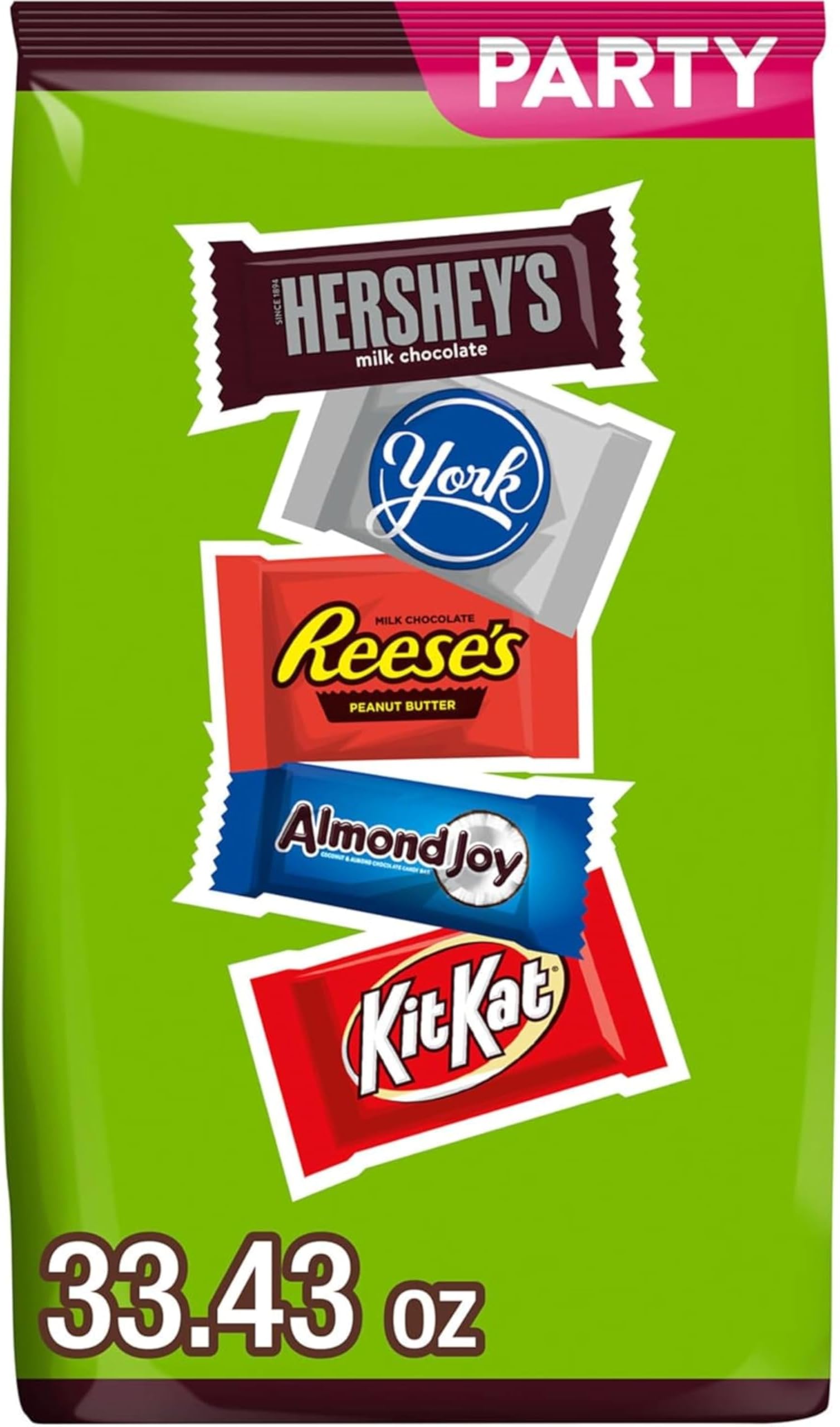 Hershey Chocolate Flavored Snack Size, 33.43 oz