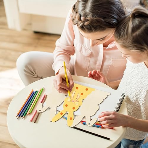 Miniatura 2 de Letras de madera de gran tamaño de 12 pulgadas para pintar, decoraciones de Halloween, decoración de Halloween, decoración de madera en blanco sin