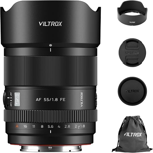 VILTROX AF 55mm F1.8 EVO APO FE obiettivo per Sony E-Moun…
