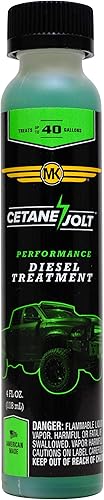 MotorKote MK-50124 Cetane Jolt Performance Tratamiento diésel, 4 onzas líquidas, 1 paquete