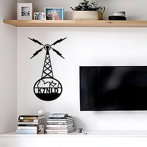 Miniatura 2 de Señal de radio jamón personalizado de lujo, señal de llamada personalizada, regalo de operador aficionado, señal de llamada única diamante, regalos