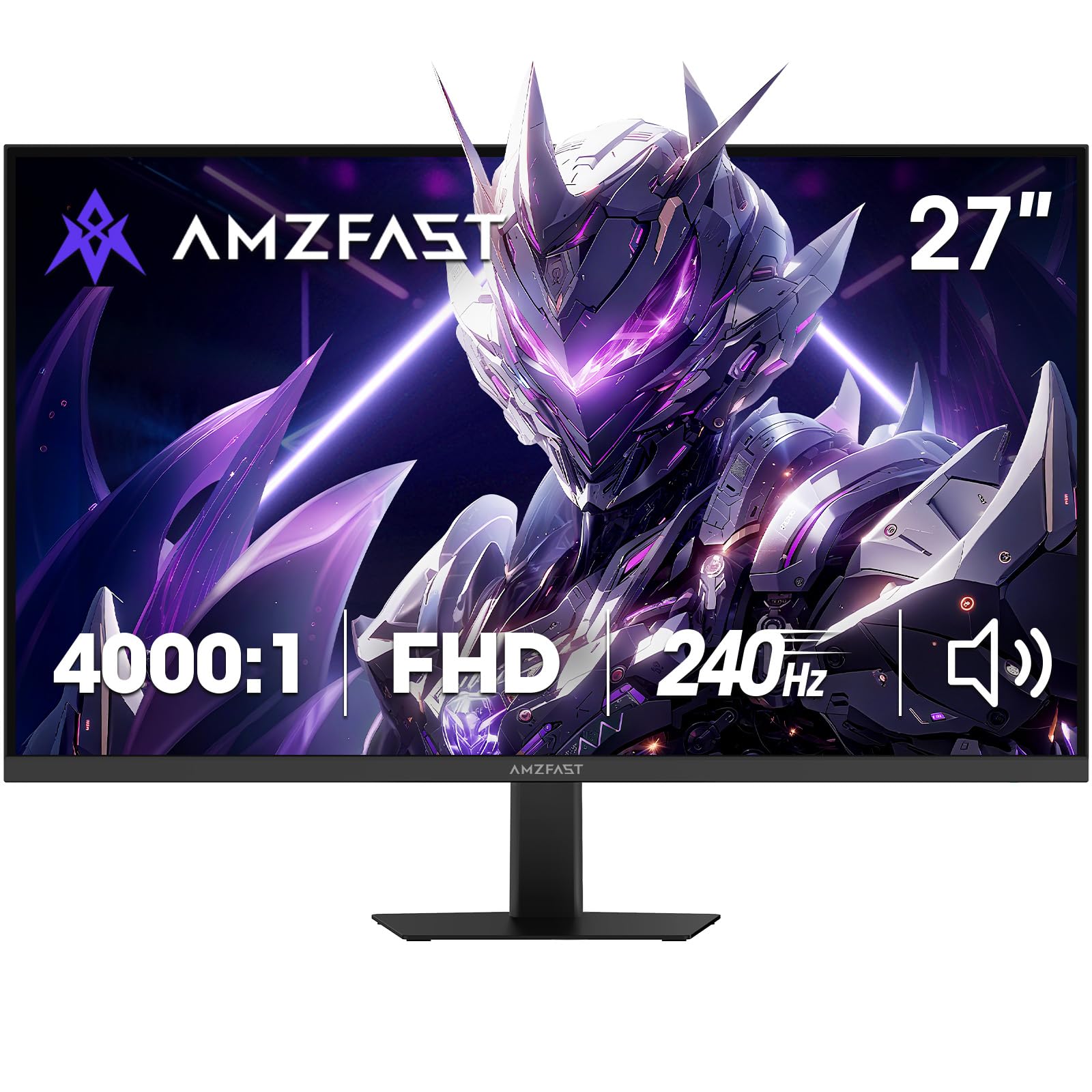 Amazon.com: Amzfast 27 Inch 240Hz Gaming Monitor, FHD Fast VA