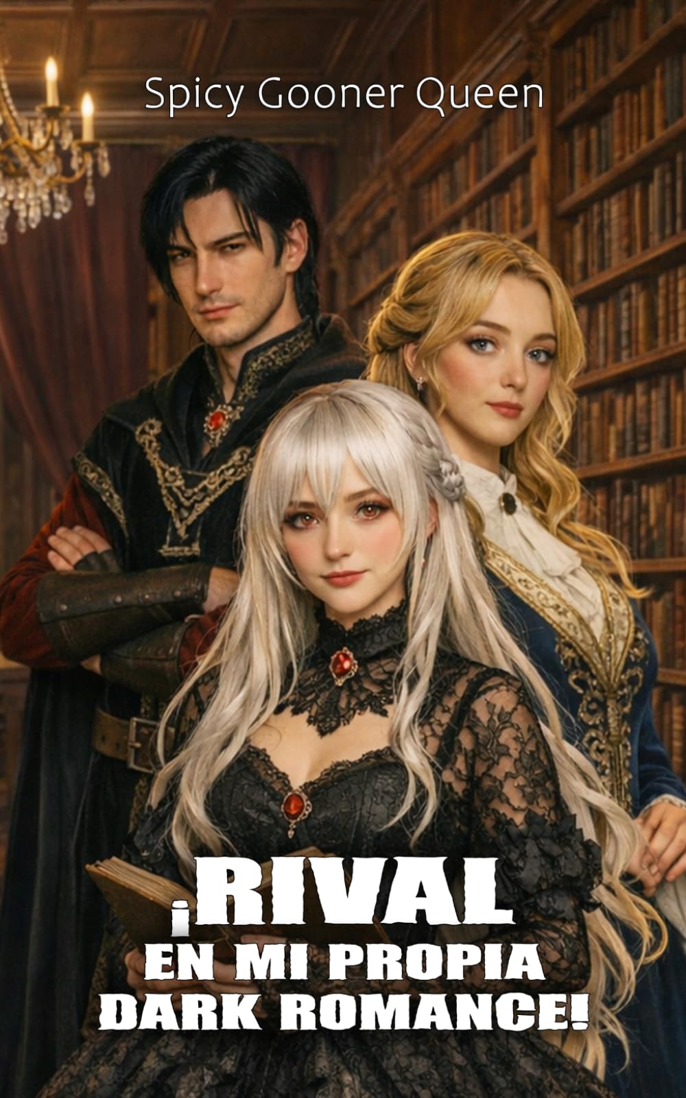¡RIVAL EN MI PROPIA DARK ROMANCE!: Un dark romance spicy de reencarnación, magia y obsesión por mi verdugo