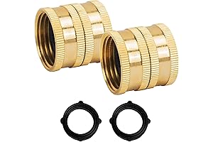 2-Pack 3/4 Inch Garden Hose Adapter