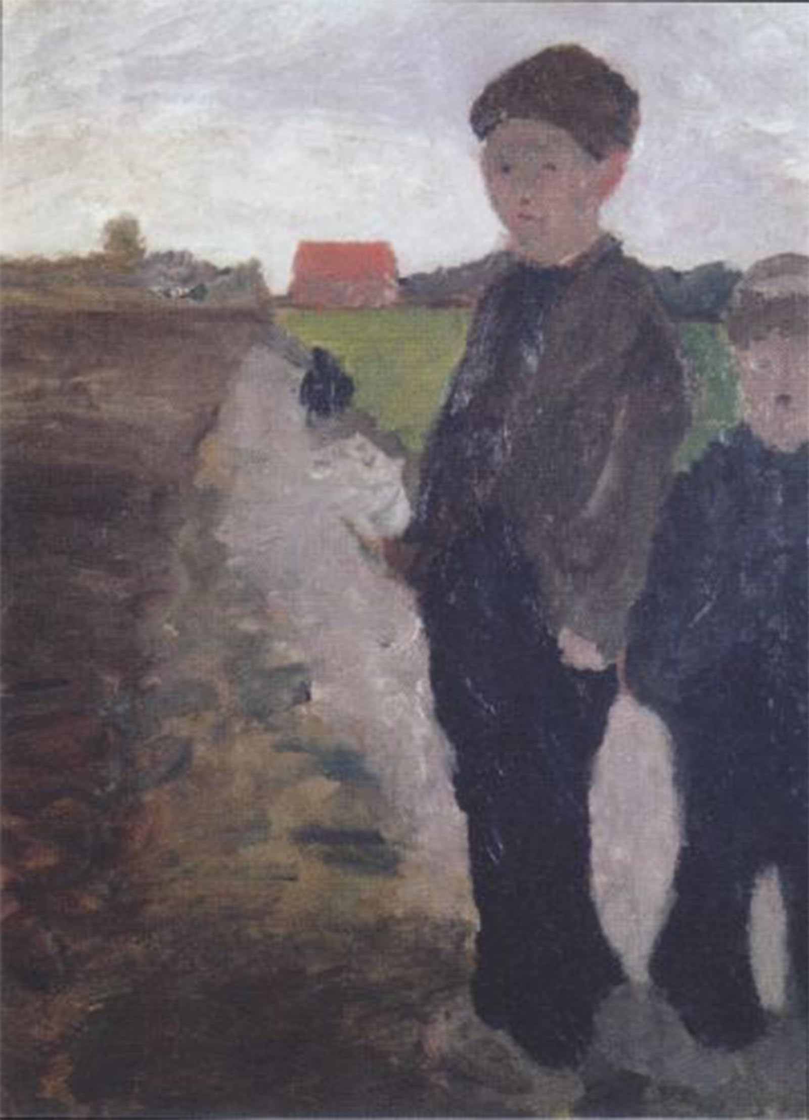 Affiche Toile Paula Modersohn Becker grand format portrait décor mural