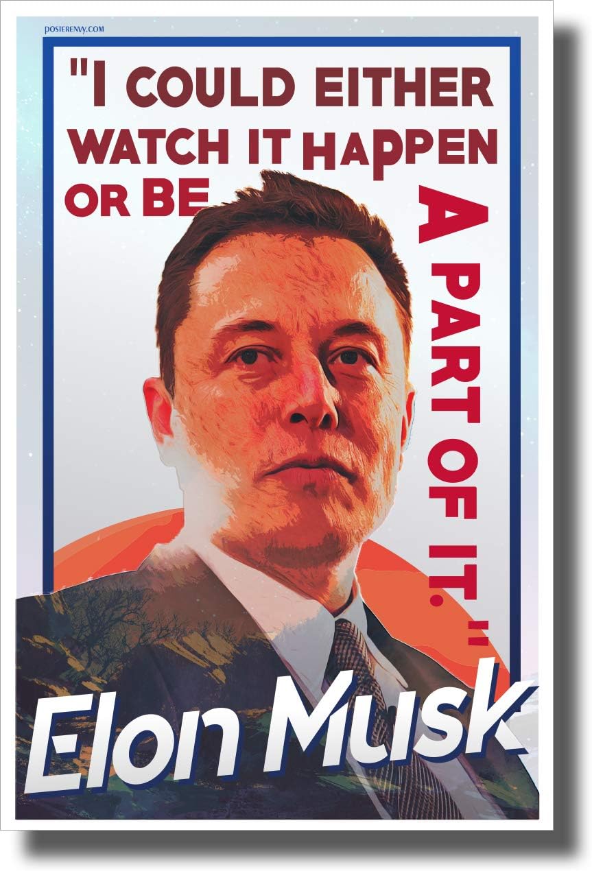 Elon Musk - I Could Either Watch it Happen or Be a Singapore | Ubuy