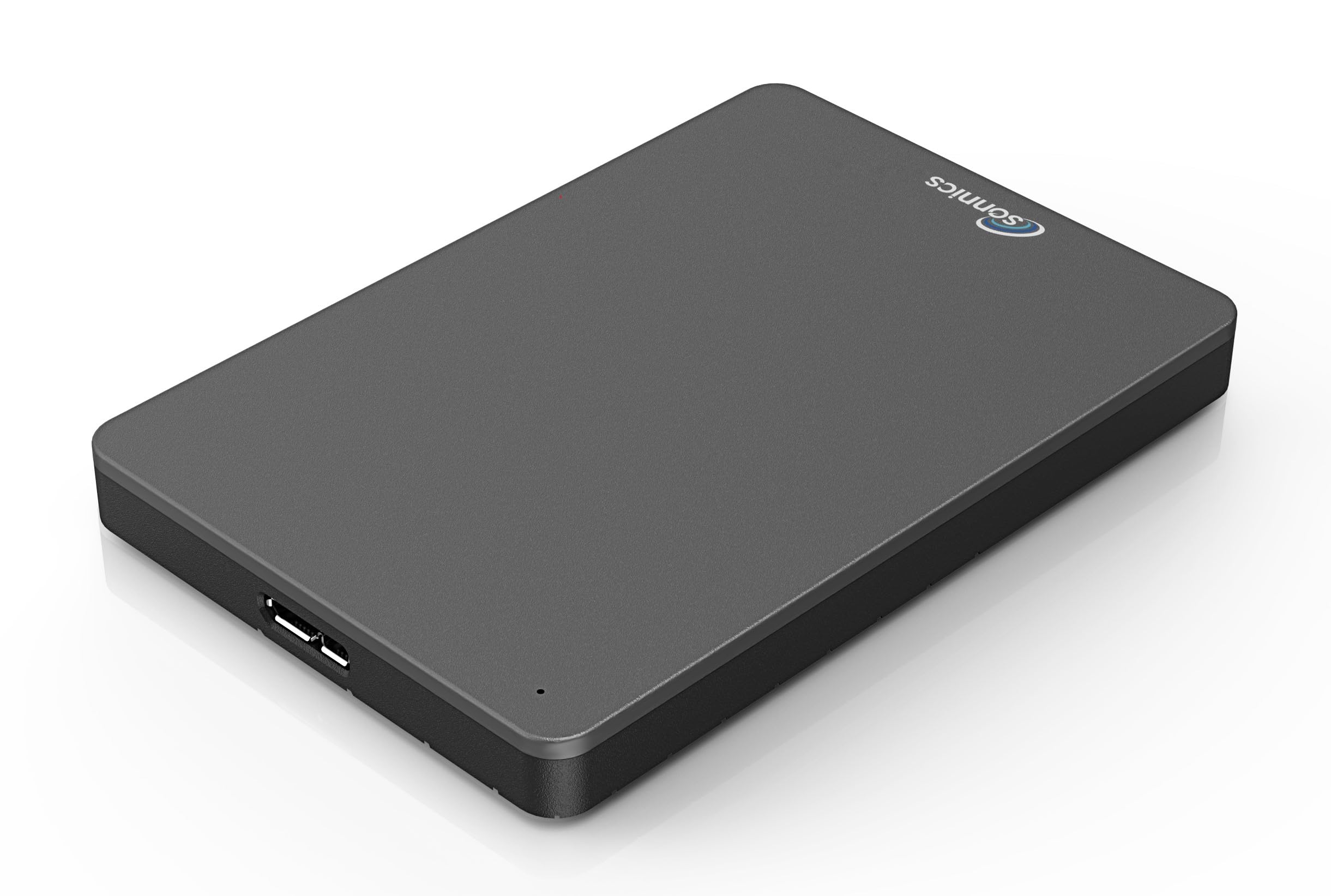 Sonnics 500GB Externe Festplatte – Dunkelgrau, USB 3.0, FAT32