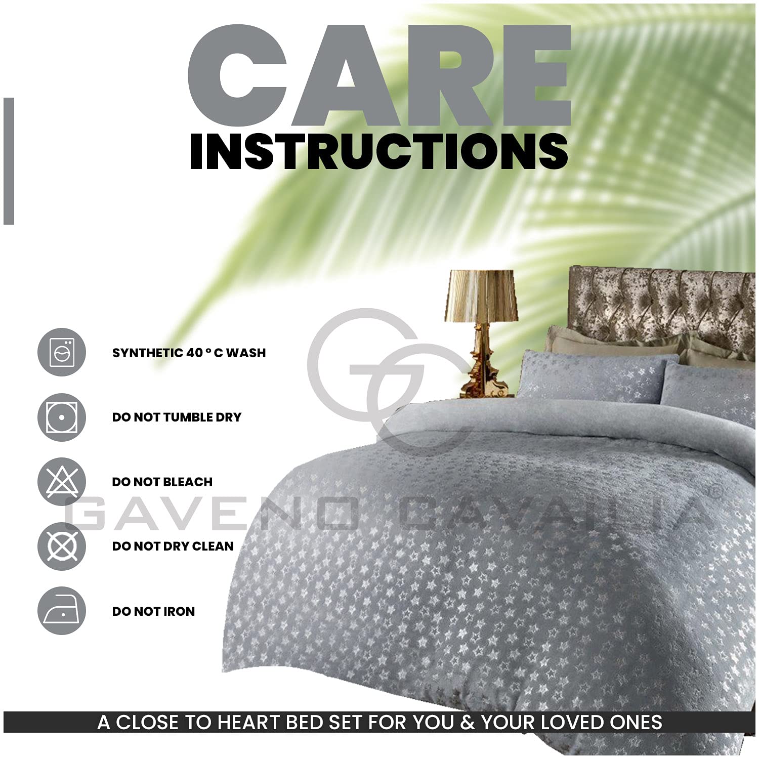 GC GAVENO CAVAILIA Funda de edredón de Forro Polar, Acogedor Juego de Cama Individual de lámina de Estrella, Fundas de edredón esponjosas, Gris
