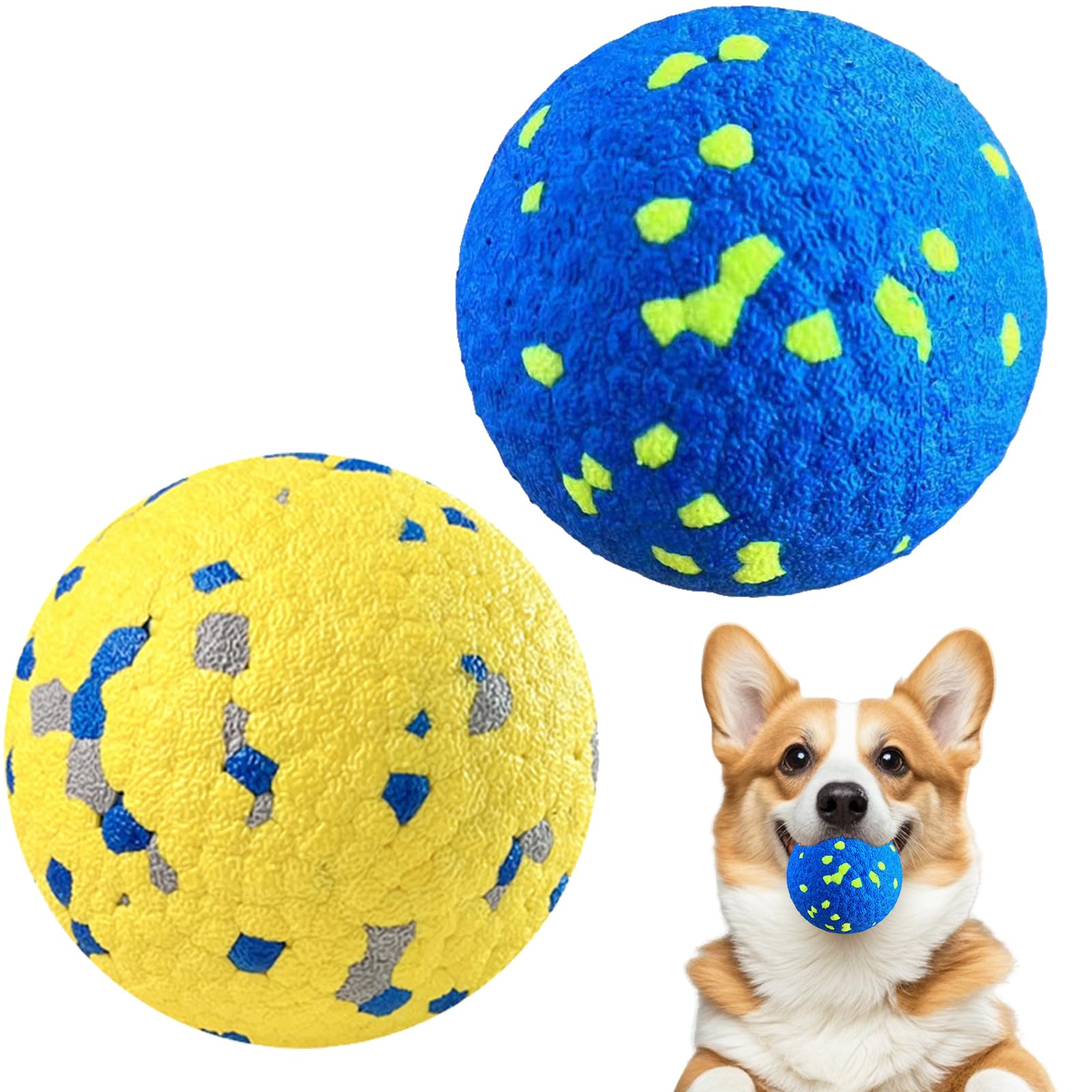 Interactive Dog Ball - Smart Toy for Small and Medium Dogs Automatic Moving Ball Rotating Bouncing Durable TPU