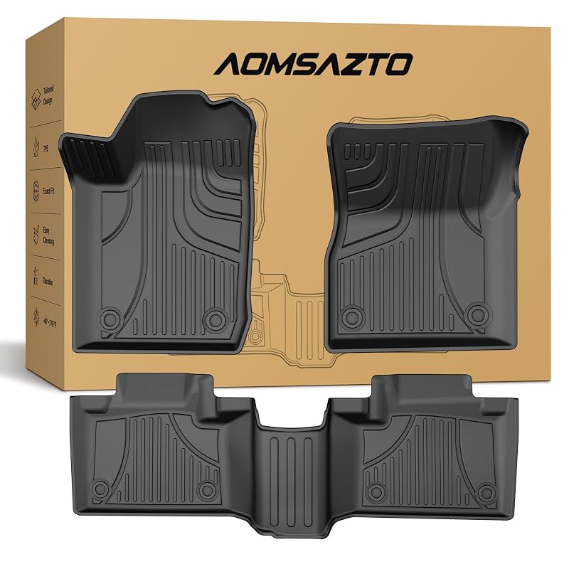 Tapete automotivo interno em TPE preto para Jeep Grand Cherokee 2011–2021 e Grand Cherokee WK 2022 AOMSAZTO