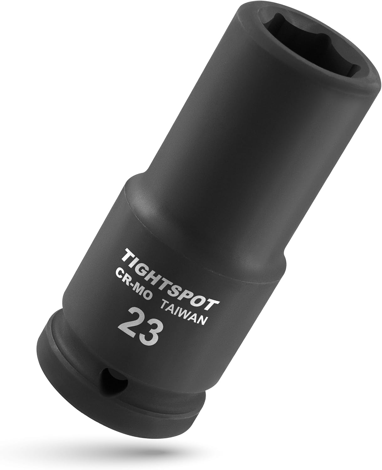TIGHTSPOT 3/4" Drive 23mm Deep Impact Socket Heavy Duty CR-MO Jumbo Socket 6 Point Automotive Truck and Heavy Equipment Repair