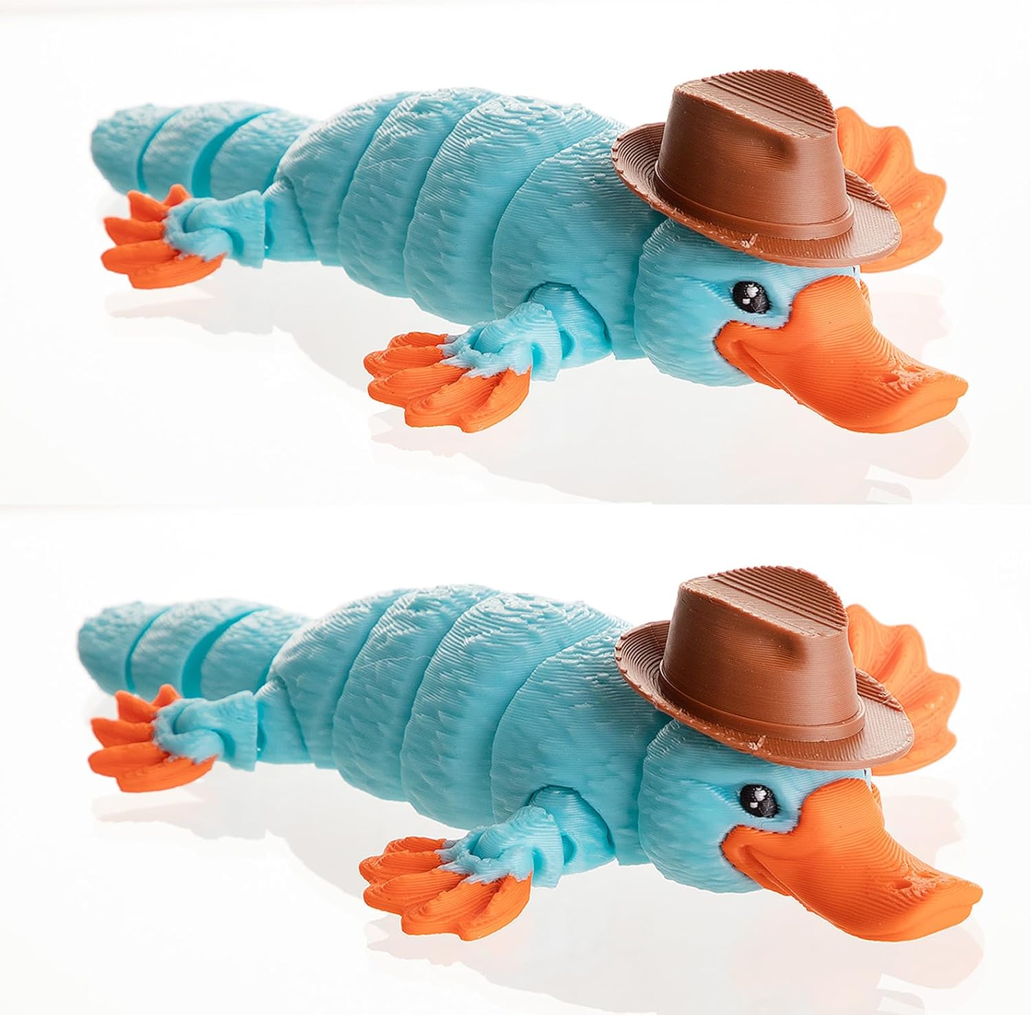 3D Printed Platypus, 3D Printed Animals, Fidget Toy Desk, for Adults (2)