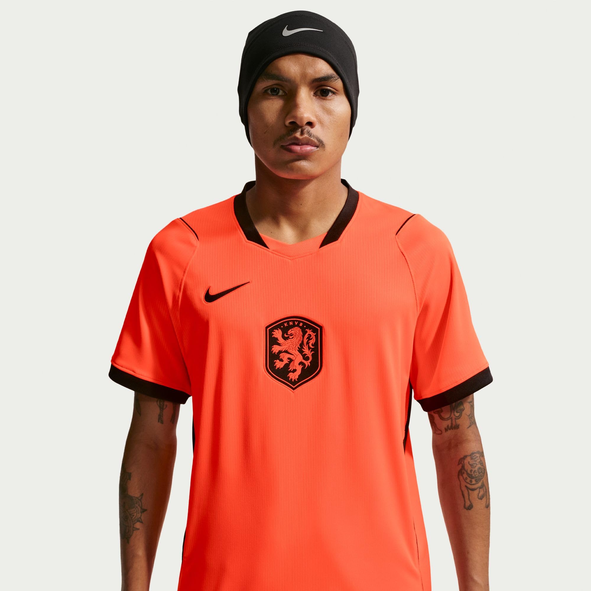 Nike Netherlands National Team Dri-Fit Stadium Home T-Shirt Uomo (Pacco da 1)