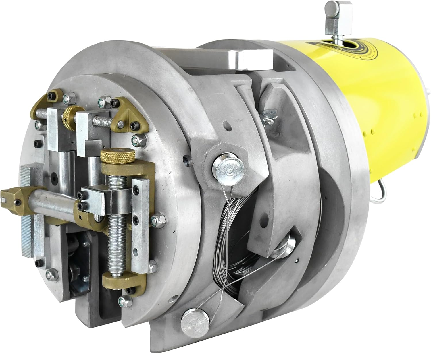 Jameson Spinner-2 Cable Lasher - Aerial Cable Lashing with Stainless Steel Wire, All-Metal Construction, Interchangeable Plates, Reverse Control with Safety Features - Image 5