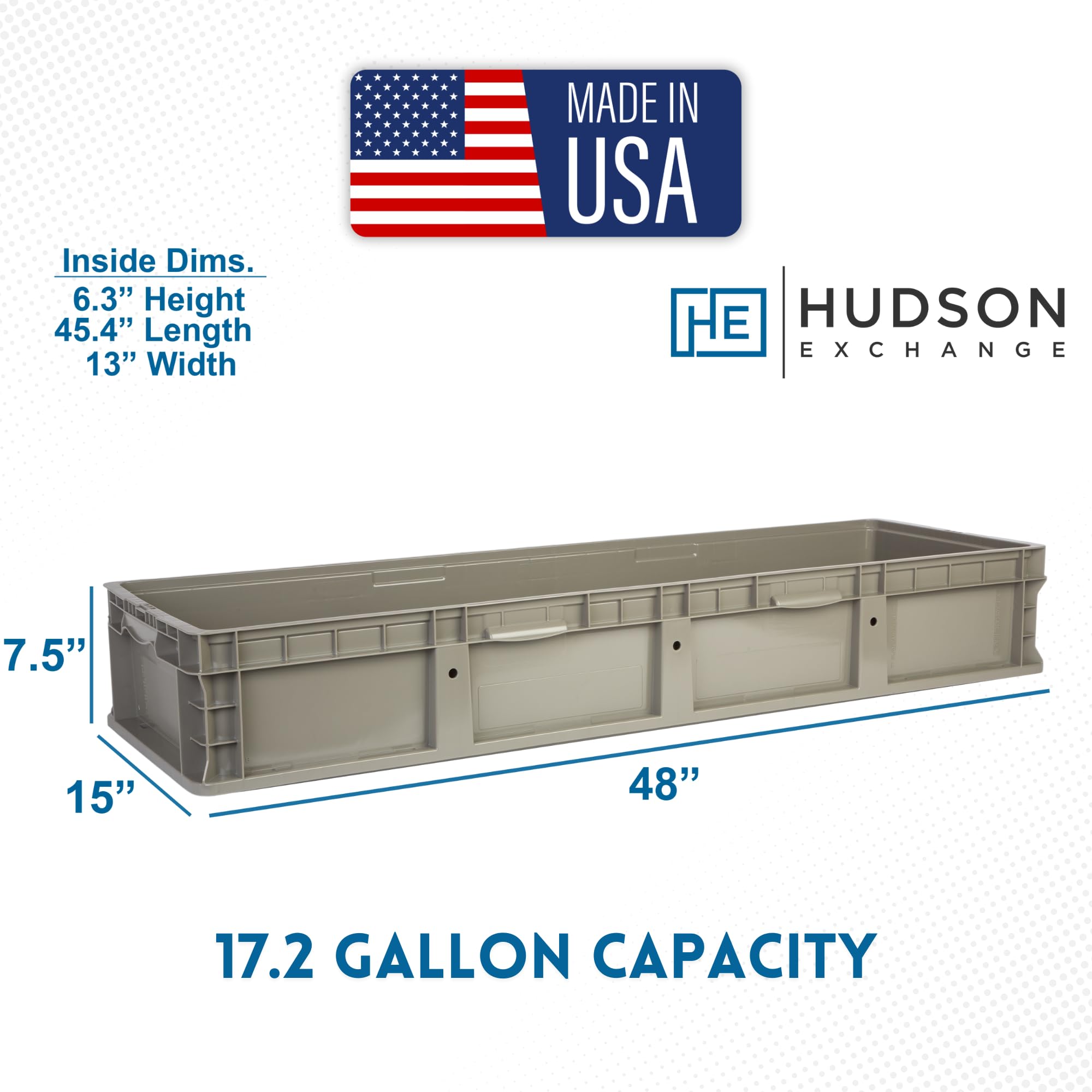 Amazon.com: Hudson Exchange 48 x 15 x 7.5