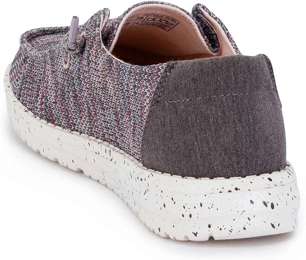 Hey Dude Women's Wendy Sox | Women’s Shoes | Women’s Lace Up Loafers | Comfortable & Light-Weight