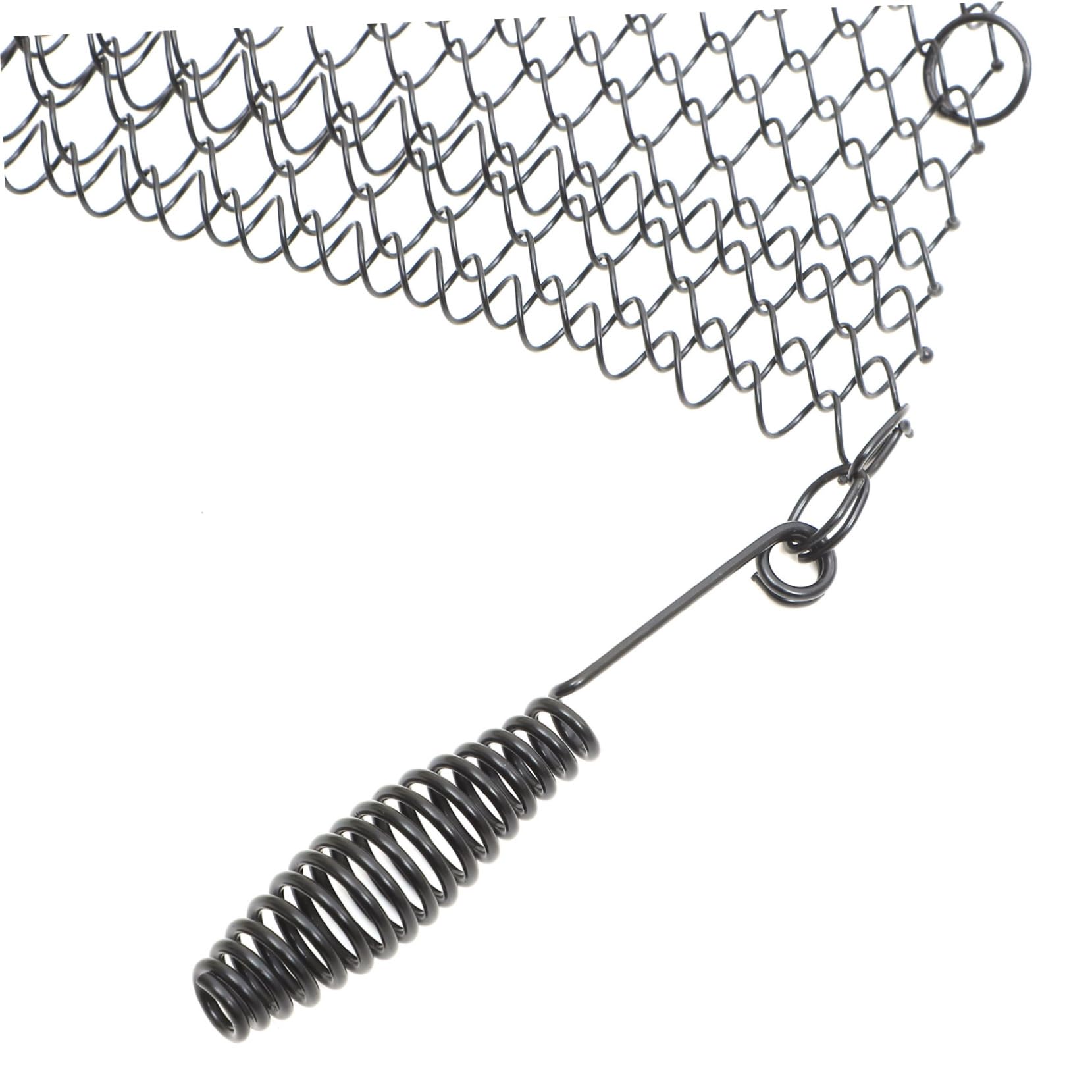 Panneaux Pare-Étincelles de Cheminée en Maille de Fer, 2 Pièces