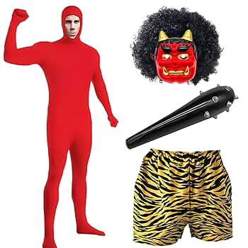 マッキー様オーダー品　節分　赤鬼青鬼 Amazon.co.jp: [iinoo] 鬼のお面 節分 豆まき 鬼 コスプレ オニ