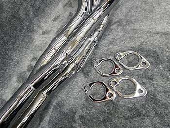 Amazon | ZRX400 【豪】ガニマタ マフラー メッキ/ ZRX400Ⅱ 前期 豪