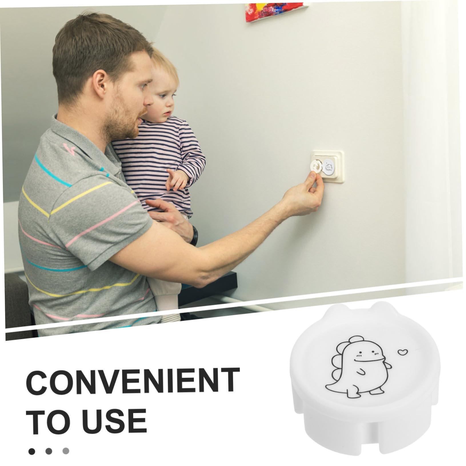 TEHAUX 50 Piezas Protector de Enchufes Europeo Unidades Cubiertas Infantiles Prueba de Bloqueo Seguro contra Eléctricos Fácil Instalación para Hogares Seguros