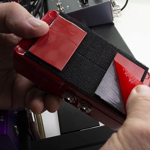 Miniatura 4 de ENVISIONED 3M Snap & Lock Fastener, cinta de montaje para pedalera, cinta de montaje multiusos con gancho adhesivo 3M resistente, rollo de 3.3 ft