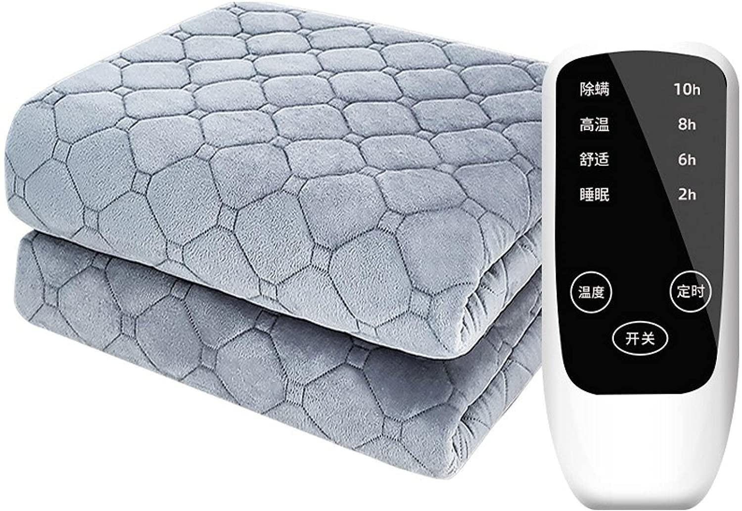 Heated Blanket, Luxurious Electric HeatedSecure Comfort Low EMF Technology  and Auto Shut Off Safety, Twin, Machine Washable, Easy One Touch Built-in  Remote : Amazon.co.uk: Home u0026 Kitchen