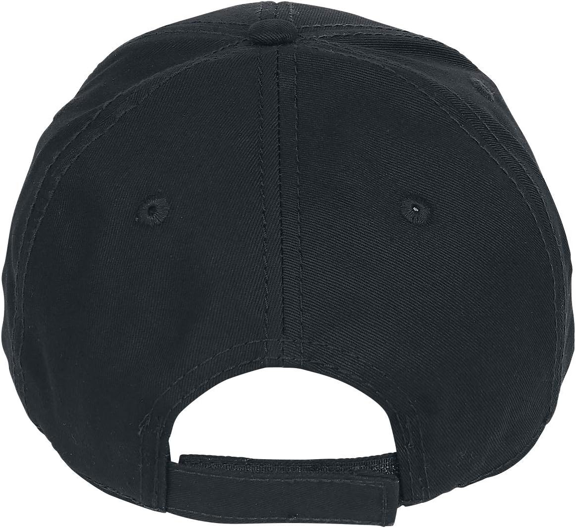 Rock Off Iron Maiden Embroidered Logo Baseball Cap Black - Image 2