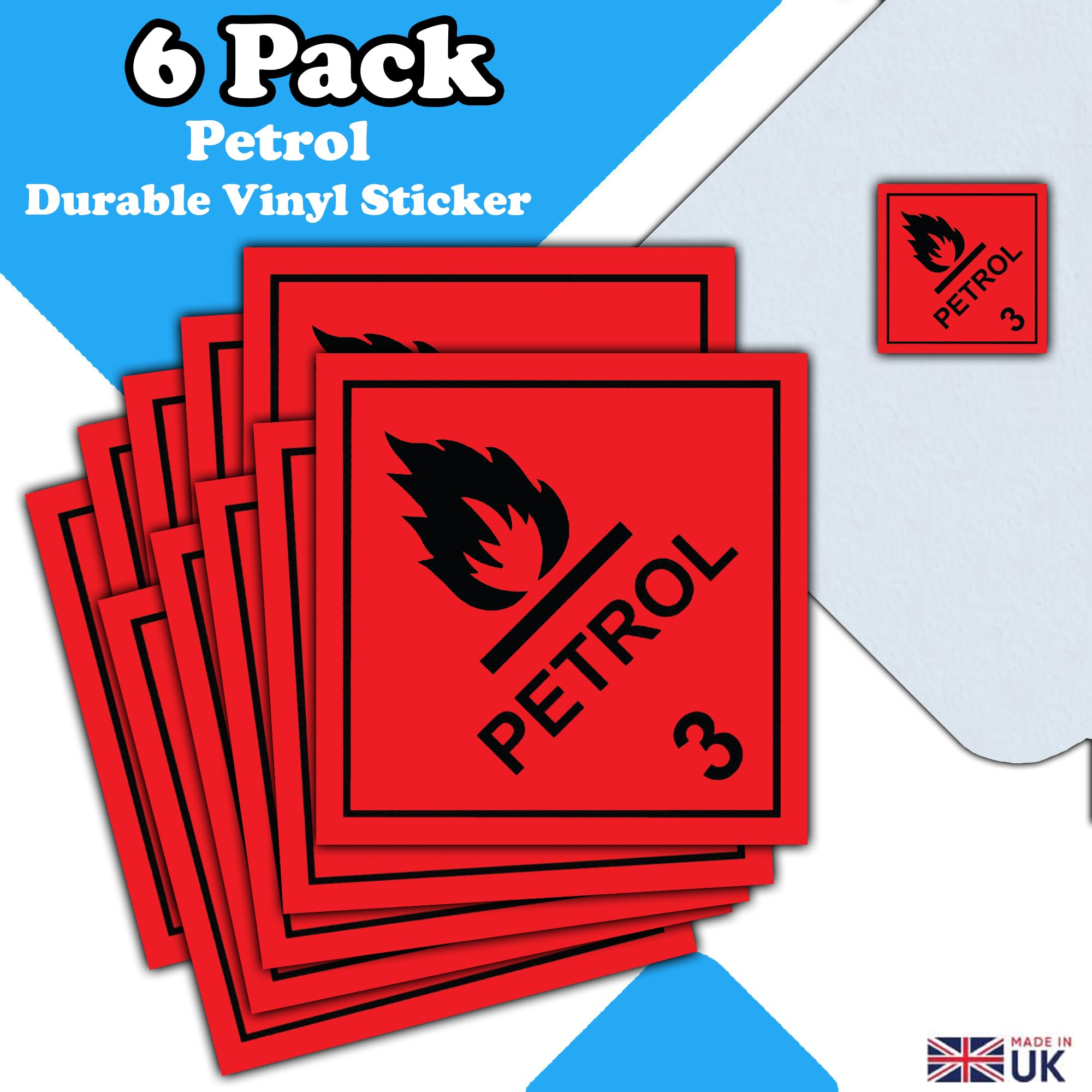Vehicles Only Sticker 3 Pack DIESEL ONLY Warning Decals - Clear Weatherproof Vinyl Stickers ...